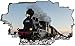 Produktbild Eisenbahn Sonnenuntergang Wandtattoo Wandsticker Wandaufkleber C0497 Größe 70 cm x 110 cm