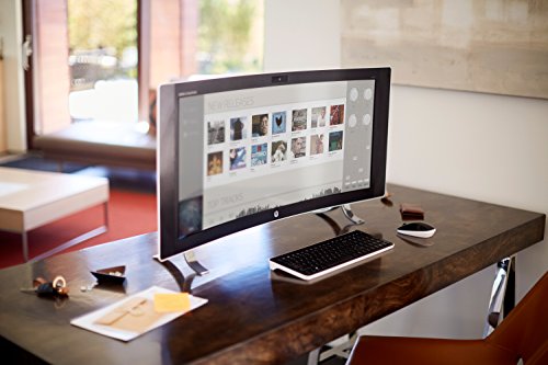 HP ENVY Curved 34-a090ng 86,3 cm (34 Zoll / QHD) All in One Desktop PC (Intel Core i7-6700T, 8GB RAM, 128GB SSD, 1TB HDD, NVIDIA GeForce GTX960A, Win 10 Home) weiß - 16