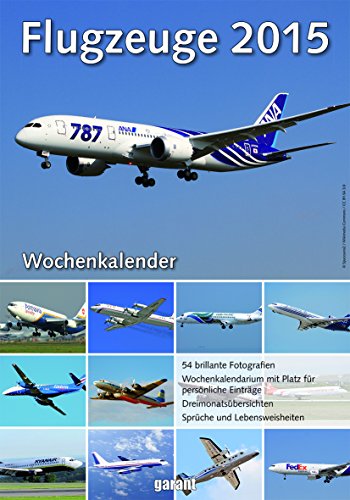 Wochenkalender - Flugzeuge 2015