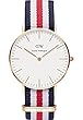 Daniel Wellington Damen-Uhren Analog Quarz Perlon/Nylon 32001501 by Daniel Wellington