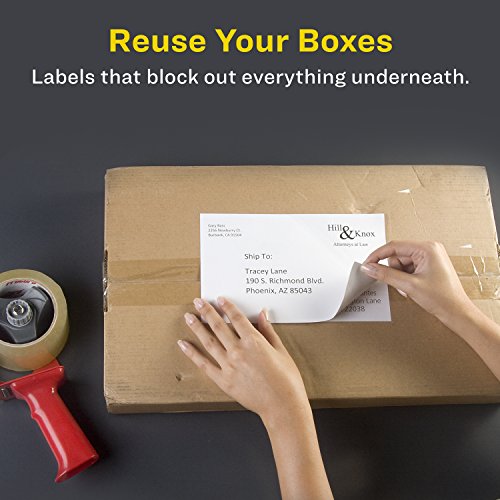 Avery 5126 self-adhesive label - self-adhesive labels (White)