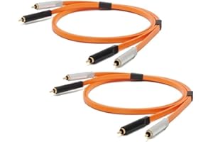 NEO PRODUCTS NEO by Oyaide d+ RCA (Classe A) DUO - Cavo digitale ad alta velocità e resistente per DJ, musicisti e produttori, 2 cavi da 1 metro, compatibile con tutti i dispositivi di ingresso RCA