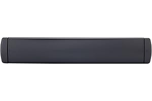 IRONWORX® Enigma 12" Premium Slimline Metal Sleeved Letterbox Anthracite Grey ❘ Fully Weather Sealed, 180° Opening, Ultra Durable Modern Design, Compatible with UPVC, Composite & Wooden Doors