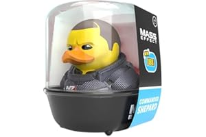 TUBBZ Mini: Mass Effect - Męski Dowódca Shepard, cosplay, gumowa kaczka, winylowa figurka