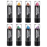SEGURO - Todos los productos cosméticos y de efectos especiales Cosmic Moon se fabrican con orgullo en el Reino Unido. Cosméticamente certificado; cumple con las regulaciones cosméticas de EU1223/2009, FDA (EE.UU.), Health Canada, ASEAN y NICNAS (Australia). Ninguno de nuestros productos ha sido probado en animales.