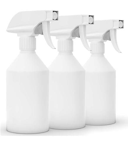 Flacons Pulvérisateurs Vides 500ml - Lot De 2 Avec Buses Réglables