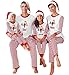 Produktbild YaoDgFa Ugly Weihnachten Pyjama Schlafanzug Familie Weihnachts Xmas Weihnachtspyjama Nachtwäsche Hausanzug Sleepwear Sweater Set Damen Herren Kinder Mädchen Jungen