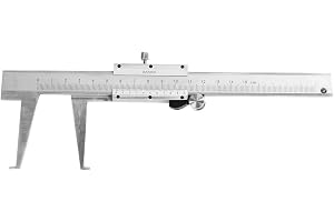 Fafeicy Kolstål Skjutmått 0-150 Mm Krompläterad Lasergraverad Skala Invändigt Spårmätverktyg för Noggrann Innerdiametermätning