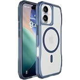 BUFF LABS iPhone 17 ile Uyumlu Octa Shield Kılıf, Kablosuz Şarj Uyumlu, Darbe &Ouml;nleyici, Tam Koruma (Mavi)