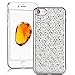 Produktbild SMART LEGEND iPhone 7 Weiche Silikon Hülle TPU Bumper Handyhülle Silber Muster Schutzhülle Backcover Crystal Kirstall Clear Etui Ultra Slim Design Glatt Weich Handytasche Soft Case Silicon Protective Cover Flexible Dünne zurück Schale