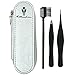 Tweezers set for Smooth Eyebrow and Ingrown Hair Treatment, Maximal Precision Also For Removing Splinters, Ticks and Nose Hair- Order yours now!
