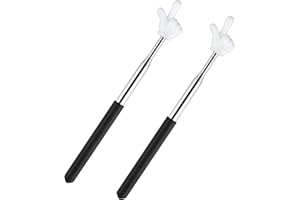 Yolev 2 szt. teleskopowy wskaźnik nauczyciela mini wskazówka ręczna kij chowany wskaźnik palec wysuwany wskaźnik do tablicy dla nauczyciela pomoce w klasie