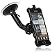 Produktbild Wicked Chili KFZ Handy Halterung für Samsung Galaxy S2 / S2 G / S2 Plus (GT I9100 / I9105P / I9100G) – passgenaue Auto Windschutzscheiben Mount mit Kugelgelenk (vibrationsarm, Made in Germany) schwarz