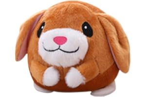 BomKra Bewegendes Hundespielzeug Ball,Aktives Bewegendes Haustier Plüschspielzeug,Reden Hundespielzeug Ball,Waschbar Ball Hund Welpenspielzeug,Hundespielzeug Beweglich Stofftierpuppe