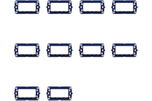Elektronova, supporto 4 posti (504) compatibile con BTicino LivingLight, confezione da 10 pezzi