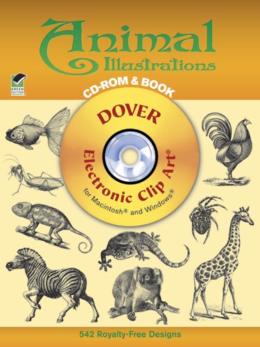 Animal Illustrations (Dover Electronic Clip Art)