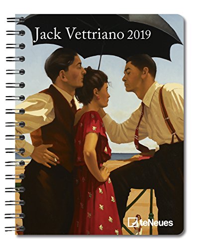 2019 Jack Vettriano Deluxe Diary - teNeues - 16.5 x 21.6 cm