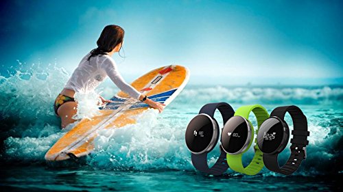 Fitness Tracker mit integrierter Herzfrequenzmessung am Handgelenk von Outry, wasserdichter Schrittzähler mit Anzeige von Schritten, Tagesziel, Kalorienverbrauch, Distanz, Schlafanalyse, Datum und Uhrzeit, Aktivitätstracker für Android und IOS(Generation 2) - 7