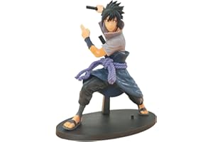 BESTZY Naruto Figure Anime Statue beliebte Model Sasuke Actionfigur PVC Doll Collectibles Spielzeug Sammlerstück Dekoration Ornamente Sammlung Desktop Puppe 21cm