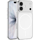 iPhone 16 Pro Max i&ccedil;in Magsafe ile Uyumlu Parmak İzi Tutmayan Al&uuml;minyum G&ouml;r&uuml;n&uuml;ml&uuml; Kılıf S&uuml;per Wireless Kablosuz Şarj Destekli