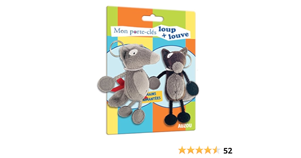 Mon Porte Cles Loup Louve Amazon Co Uk Books