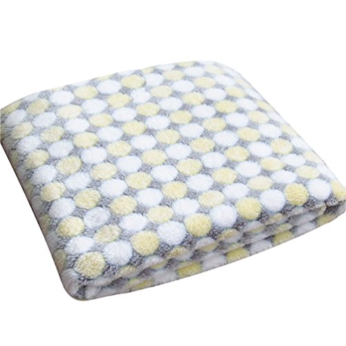 Preisvergleich Produktbild Yiiquan Haustierdecke Flauschige Hundedecke Katzendecke Warmem Dickere für Katzen Hunde (Beige, Asia S)