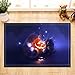 Produktbild best& Holloween Decor, Cat with Horror Pumpkin Lying on Ground Bath Rugs, Non-Slip Doormat Floor Entryways Indoor Front Door Mat, Kids Bath Mat, 15.7x23.6in, Bathroom Accessories
