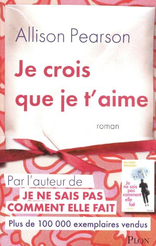 couverture de : Je crois que je t'aime