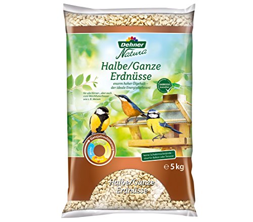 Dehner Natura halbe/ganze Erdnusskerne, 5 kg