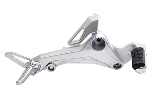 Mokuo Right Side Footpegs Pedal Footrest Set Kit Fit for 2016-2020 Honda Grom Msx125 SF