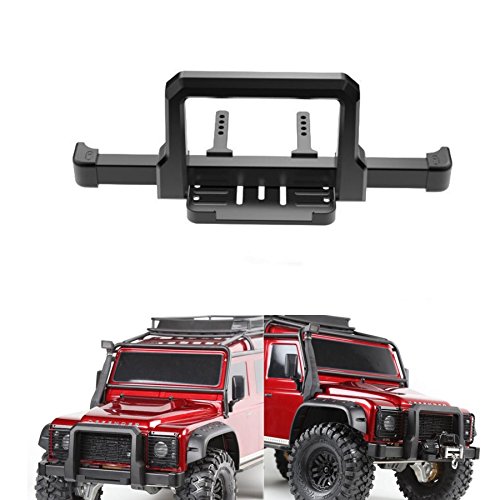 1 set per paraurti anteriore in acciaio per modellino di fuoristrada Traxxas TRX4 in scala 1:10