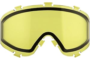 JT Spectra Paintball Mask Dual-Pane Thermal Replacement Lens - Yellow
