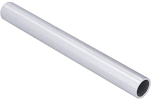 WOSUNE 27mm ID Aluminum Round Tube, Aluminum Tube 32mm OD 27mm ID for Outdoor Operations for Structure