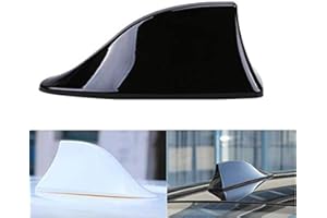 Kelay Antenne, Autoantenne Universal, Haifischantenne, FM Antenne Auto Dachantenne, Shark Antenne - Schwarzes
