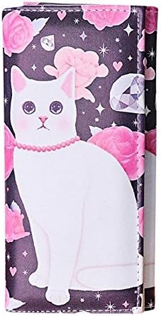 HuifengS Women Lady Wallet Cute Cat Clutch Card Holder Coin Long Purse Handbag