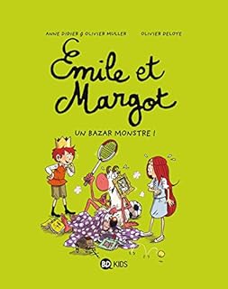 jaquette livre Émile et Margot, Tome 03: Un bazar monstre