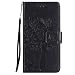 Produktbild Nancen Tasche Hülle für Xiaomi Redmi 3s / Redmi 3X (5.0 Zoll) Flip Schutzhülle Zubehör Lederhülle mit Silikon Back Cover PU Leder Handytasche im Bookstyle Stand Funktion Kartenfächer Magnet