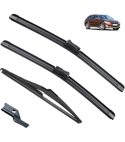Balais D'essuie-glace Avant Pour Peugeot 508 II (depuis 09/2018) - Lot De 2 : Gauche 650 Mm, Droite 450 Mm - Type C