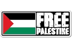 STICKER COLLECTIVE Free Palestine Sticker Flag Bumper Water Proof Vinyl
