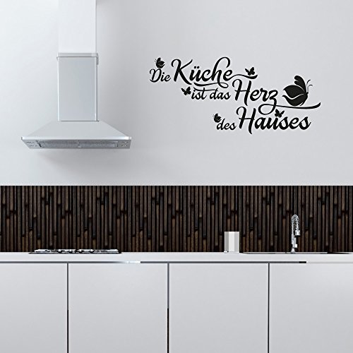 A351 Wandtattoo – Die Küche ist das Herz des Hauses - 2