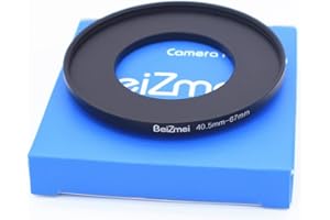 BEIZMEI Filter Adapter von 40,5 mm auf 67 mm kompatibel mit allen 40,5 mm Objektiven mit 67 mm UV, ND, CPL, Filter, 40,5 mm Objektiv zu 67 mm Kamera Filter (40,5-67 mm)