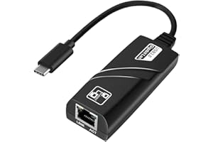 YUMMICI Adaptateur Réseau USB C - Adaptateur USB C Ethernet Adaptateur USB C Compatible avec Windows， Mac Os, Chrome Os， Android Os