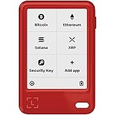 Ledger Nano Gen 5 Vişne Kırmızısı Kripto Donanım C&uuml;zdanı ve Recovery Key - Soğuk C&uuml;zdan