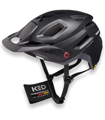 KED Certus K-Star Fahrradhelm In Grau – Mit 360° Retroreflexion & K-FIT Anpassungssystem