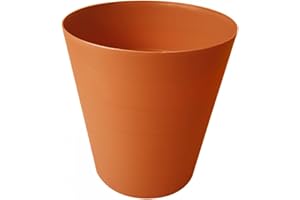 HOGAR Y MAS Papelera Naranja para Escritorio. Diseño Colorido y Moderno. 30 x 28 cm - Hogar y más