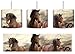 Produktbild Western Pferde Cowboy inkl. Lampenfassung E27, Lampe mit Motivdruck, tolle Deckenlampe, Hängelampe, Pendelleuchte - Durchmesser 30cm - Dekoration mit Licht ideal für Wohnzimmer, Kinderzimmer, Schlafzimmer