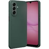 Coverzone Samsung Galaxy A37 5G ile uyumlu Kılıf Deri G&ouml;r&uuml;n&uuml;ml&uuml; Thermax Silikon kılıf Kamera Korumalı Kompakt Tasarım Galaxy 