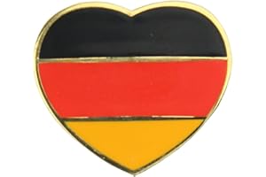 Yantec Pins Deutschland Herz Flaggenpin Flagge