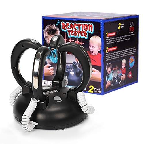Preisvergleich Produktbild Miniatur Elektroschock Lügendetektor Funny Tricky Party Spiel Neuheit Spielzeug Elektroschock Lügendetektor Toss Spiel - Bitte Sagen Sie die Wahrheit (Schwarz)