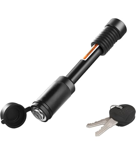 Aazon.co: CZC AUTO Hitch Lock Set, Dia 1/4 Inch Hitch Coupler Lock - View #11